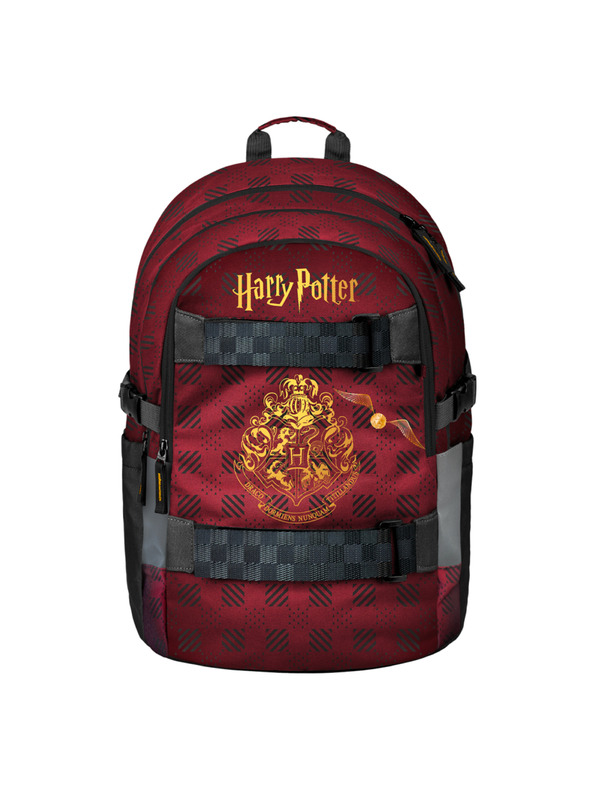 BAAGL  BAAGL SET 3 Skate Harry Potter Bradavice vínový: batoh, penál, sáček