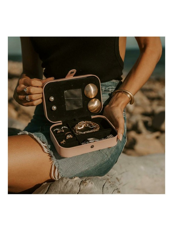 Heys Kosmetický kufřík Heys Mini Jewelry Case Rose