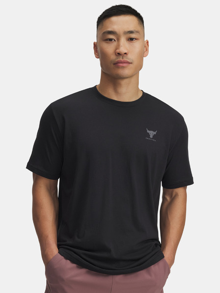 Under Armour Pánské tričko Under Armour UA Pjt Rck Simple Branded SS-BLK