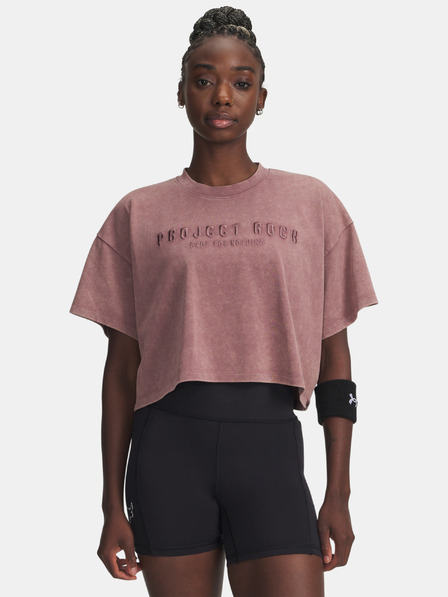 Under Armour Dámské tričko Under Armour Pjt Rck Statement Graphic SS-MRN