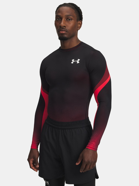 Under Armour Pánské tričko Under Armour UA Heatgear Sub Crew LS-RED