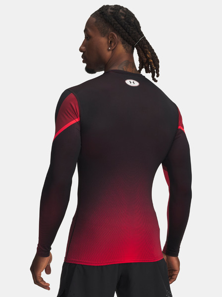 Under Armour Pánské tričko Under Armour UA Heatgear Sub Crew LS-RED