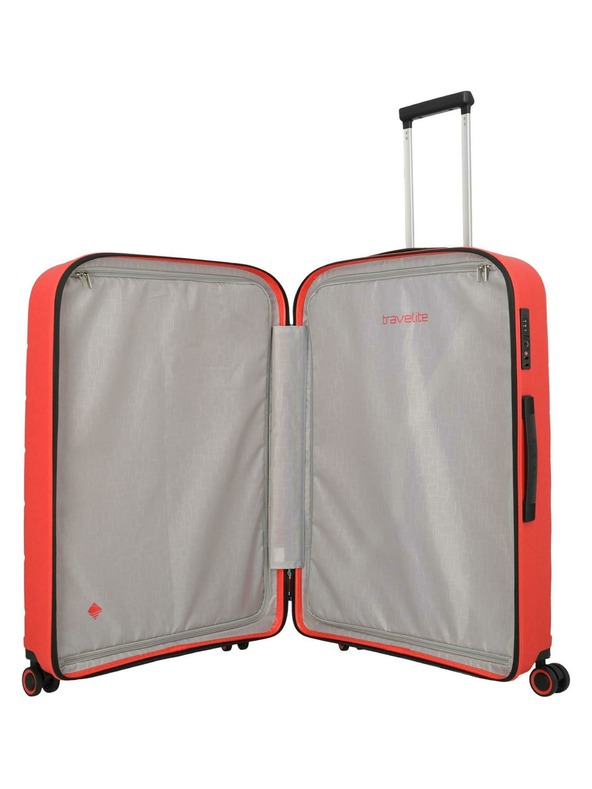 Travelite Cestovní kufr Travelite Burano L Raspberry