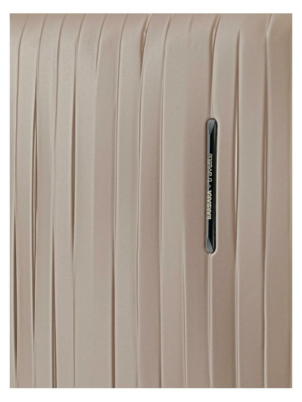 Travelite Cestovní kufr Travelite BARBARA Novelty L Satin Nude