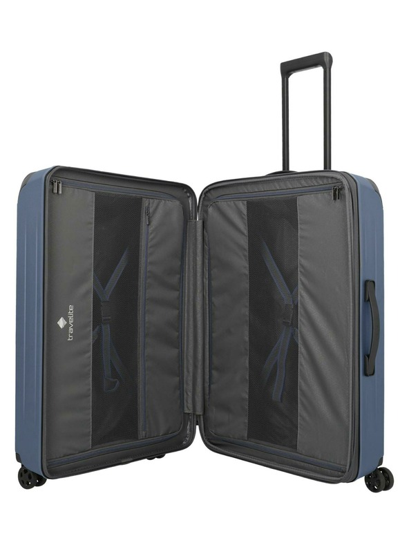Travelite Cestovní kufr Travelite Dynamiic L exp Denim blue
