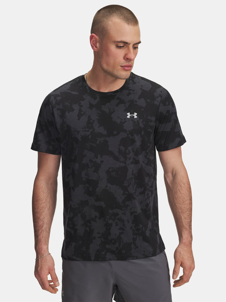 Under Armour Pánské tričko Under Armour UA Launch Printed SS-GRY