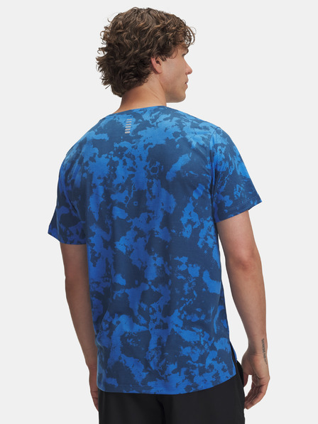 Under Armour Pánské tričko Under Armour UA Launch Printed SS-BLU