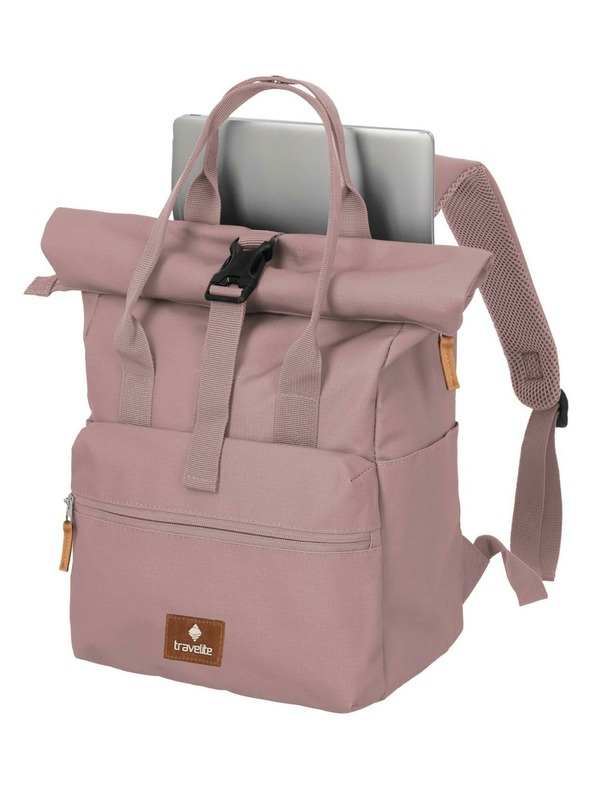 Travelite Batoh Travelite Basics Short Handle Roll-up Smoky rose