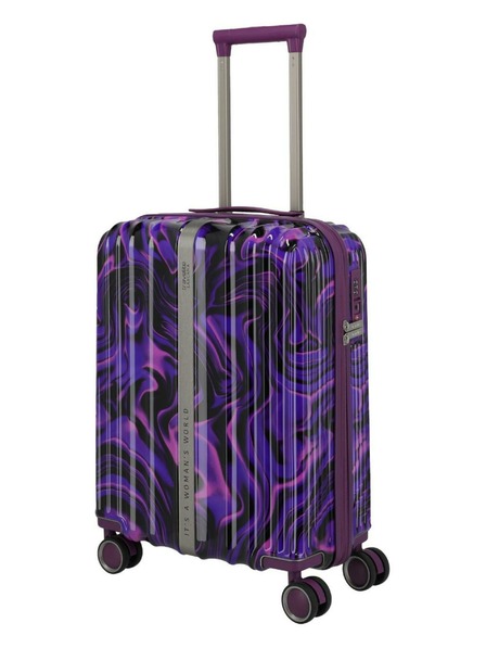 Travelite Cestovní kufr Travelite Lascana Edition S Purple Swirl