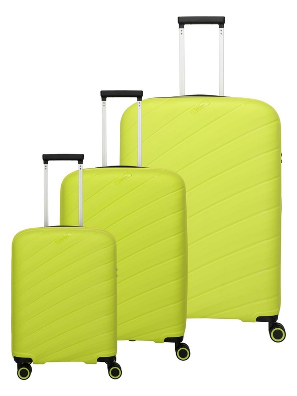 Travelite Sada cestovních kufrů Travelite Burano S,M,L Apple green