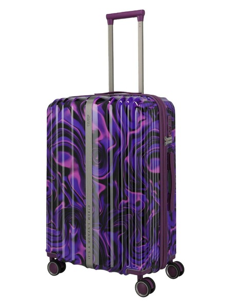 Travelite Cestovní kufr Travelite Lascana Edition M Purple Swirl