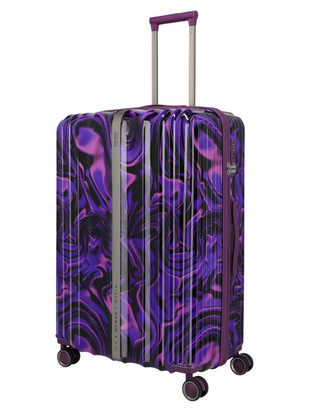 Travelite Cestovní kufr Travelite Lascana Edition L Purple Swirl