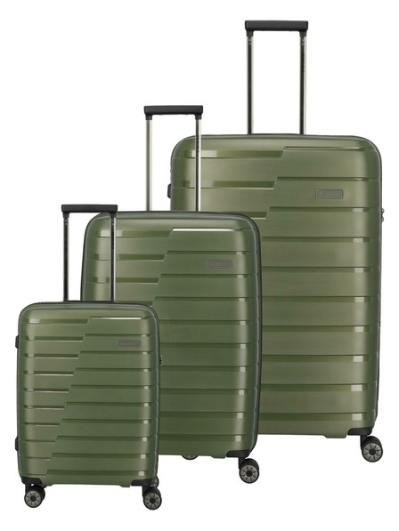 Travelite Sada cestovních kufrů Travelite Air Base S,M,L Olive