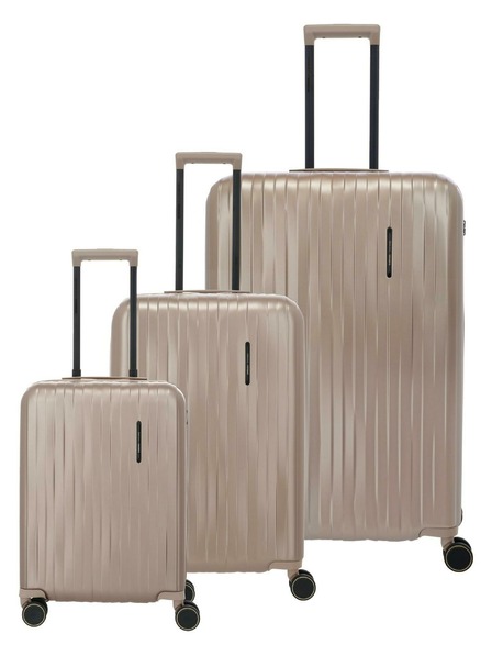 Travelite Sada cestovních kufrů Travelite BARBARA Novelty S,M,L Satin Nude
