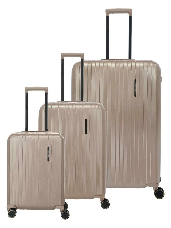 Travelite Sada cestovních kufrů Travelite BARBARA Novelty S,M,L Satin Nude
