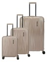 Travelite Sada cestovních kufrů Travelite BARBARA Novelty S,M,L Satin Nude