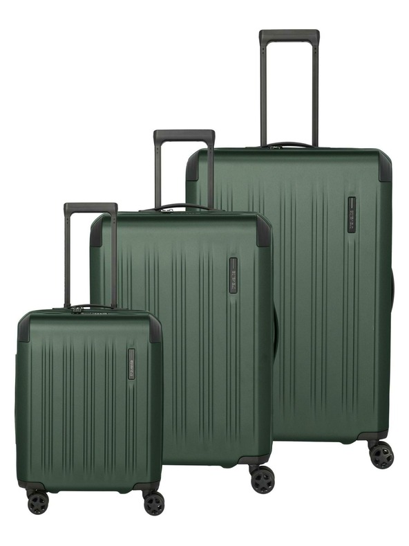 Travelite Sada cestovních kufrů Travelite Dynamiic S,M,L exp Green