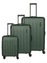 Travelite Sada cestovních kufrů Travelite Dynamiic S,M,L exp Green
