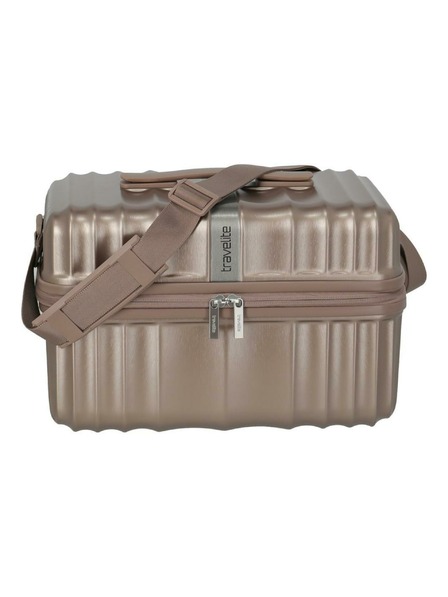 Travelite Kosmetický kufřík Travelite Paros Beauty Case Cappuccino