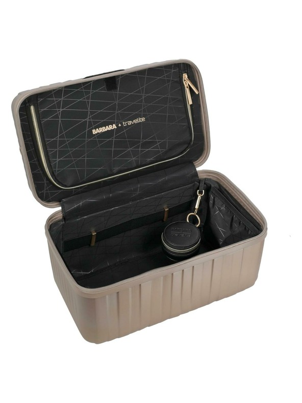 Travelite Kosmetický kufřík Travelite BARBARA Novelty Beauty Case Satin Nude