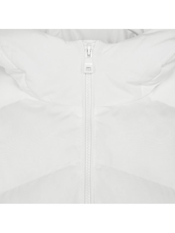 Geox Bílé dámská péřová bunda Geox Anylla