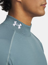 Under Armour Pánské tričko Under Armour Cold Weather Grid LS Mock-BLU
