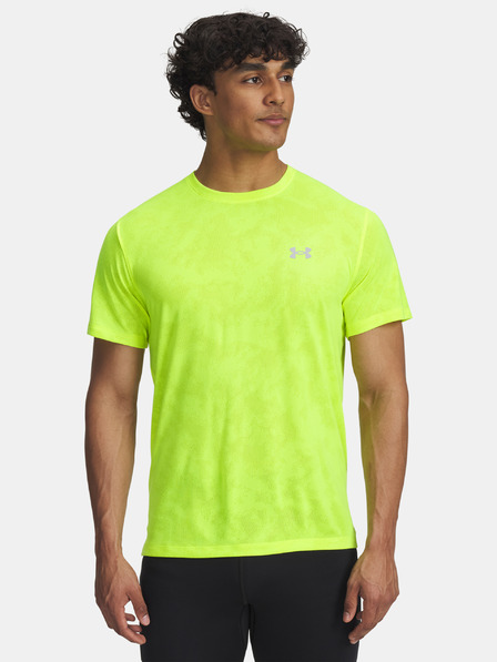 Under Armour Pánské tričko Under Armour UA Launch Camo SS-YLW