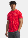Under Armour Pánské tričko Under Armour UA Launch Printed SS-RED