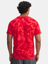 Under Armour Pánské tričko Under Armour UA Launch Printed SS-RED