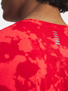 Under Armour Pánské tričko Under Armour UA Launch Printed SS-RED