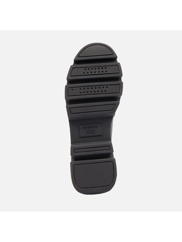 Geox Hnědé dámské mokasíny Geox Vilde