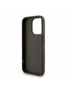 Guess Guess PU 4G Metal Logo Strap Zadní Kryt pro iPhone 15 Pro Max Brown
