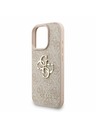 Guess Guess PU 4G Metal Logo Strap Zadní Kryt pro iPhone 16 Pro Max Pink
