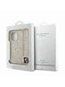 Guess Guess PU 4G Metal Logo Strap Zadní Kryt pro iPhone 16 Pro Max Pink
