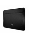 Guess Guess Saffiano Triangle Metal Logo Computer Sleeve 13/14" Black