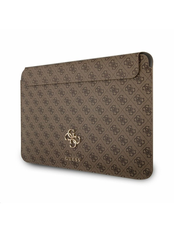 Guess Guess PU 4G Metal Logo Computer Sleeve 13" Brown