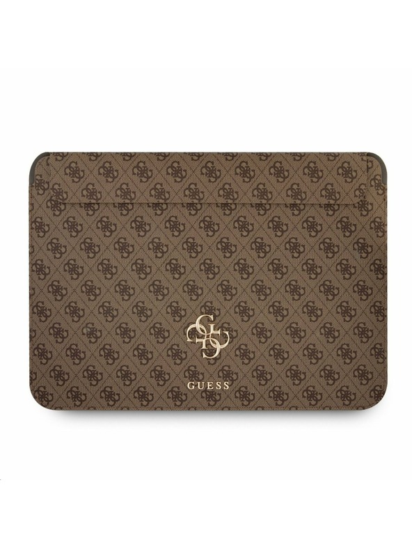 Guess Guess PU 4G Metal Logo Computer Sleeve 13" Brown