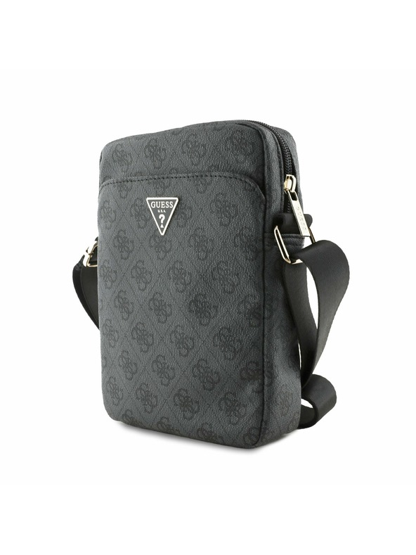 Guess Guess PU 4G Triangle Logo Taška 8" Black