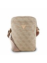 Guess Guess PU 4G Triangle Logo Taška 8" Pink
