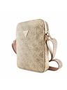 Guess Guess PU 4G Triangle Logo Taška 8" Pink