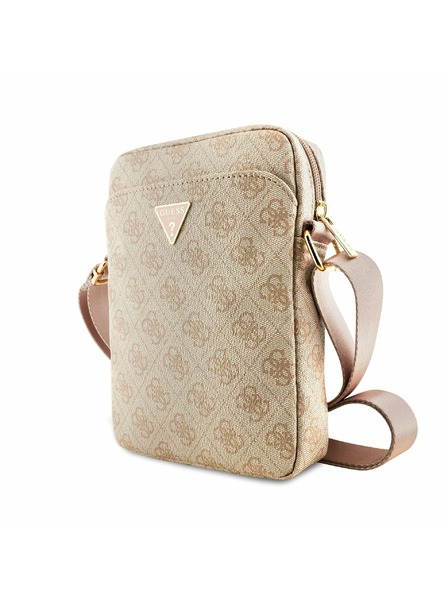 Guess Guess PU 4G Triangle Logo Taška 8" Pink