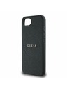 Guess Guess PU Grained Classic Logo MagSafe Zadní Kryt pro iPhone 16e Black