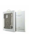Guess Guess PU Leather 4G Colored Ring Strap MagSafe Zadní Kryt pro iPhone 16 Pro Brown