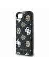 Guess Guess PU 4G Peony MagSafe Zadní Kryt pro iPhone 16e Black