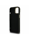 Guess Guess PU 4G Metal Logo Stand Camera Frame Zadní Kryt pro iPhone 13 Black