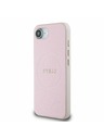 Guess Guess PU Grained Classic Logo MagSafe Zadní Kryt pro iPhone 16e Pink