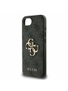 Guess Guess PU 4G Metal Logo Zadní Kryt pro iPhone 16e Grey