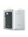 Guess Guess 4G Charm Zadní Kryt pro iPhone 16e Tone on Tone Grey