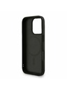 Guess Guess PU Leather 4G Colored Ring Strap MagSafe Zadní Kryt pro iPhone 16 Pro Black