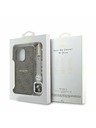 Guess Guess PU Leather 4G Colored Ring Strap MagSafe Zadní Kryt pro iPhone 15 Pro Max Brown